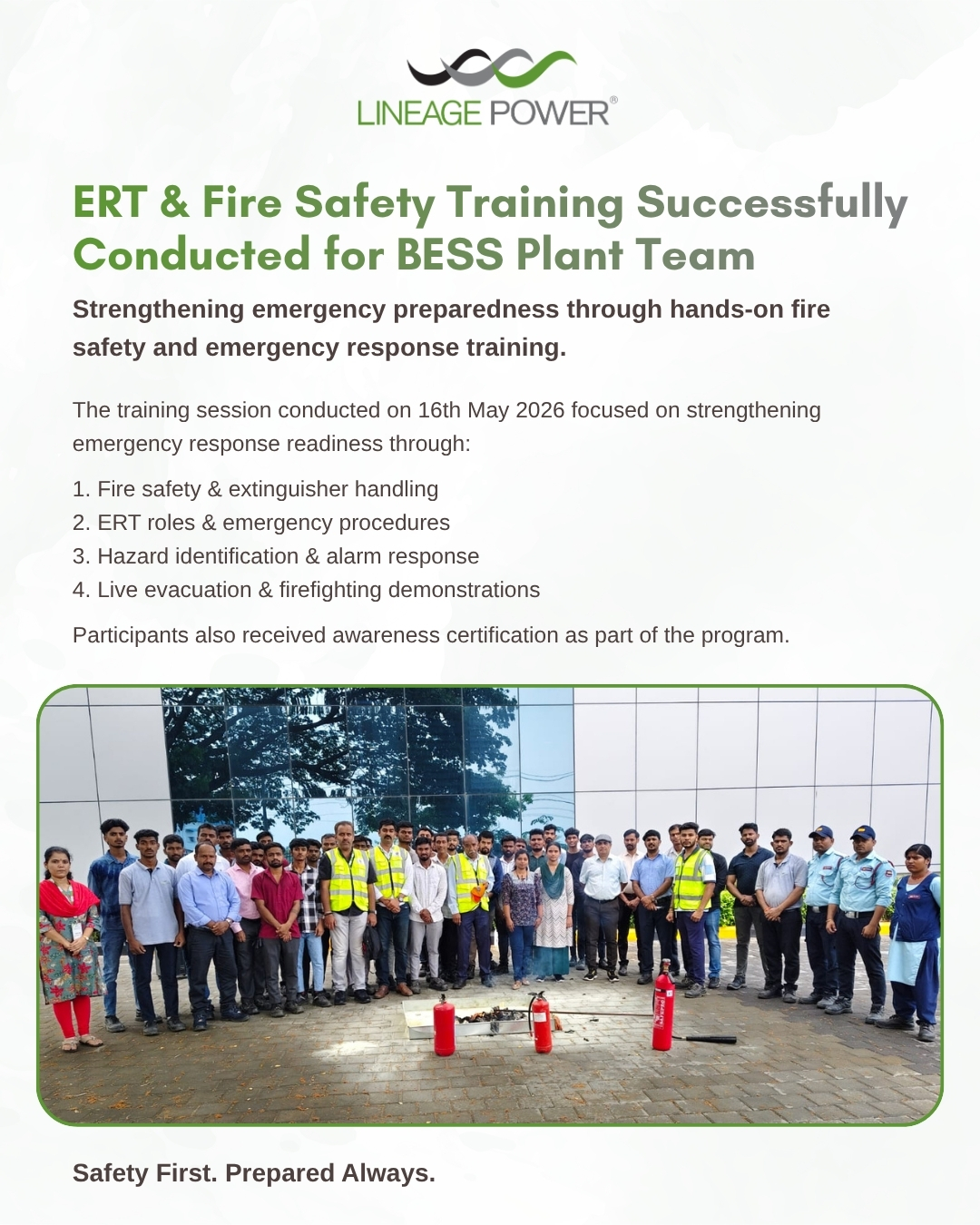 Safety training
